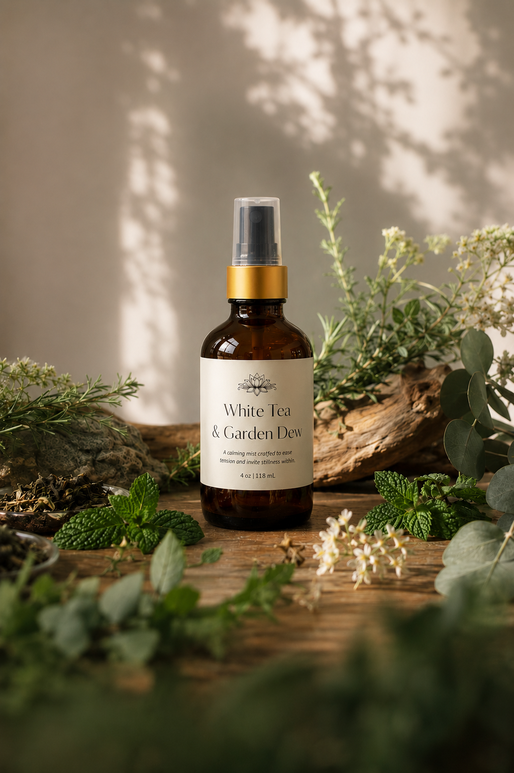 white tea & garden dew