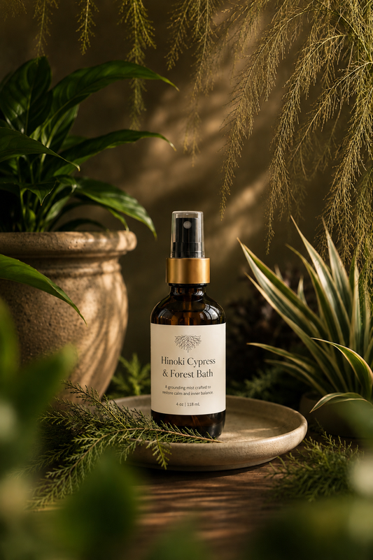 hinoki cypress & forest bath