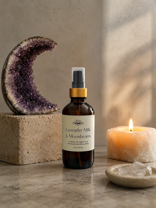 lavender milk & moonbeams